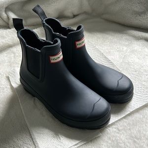 Short hunter rain boots